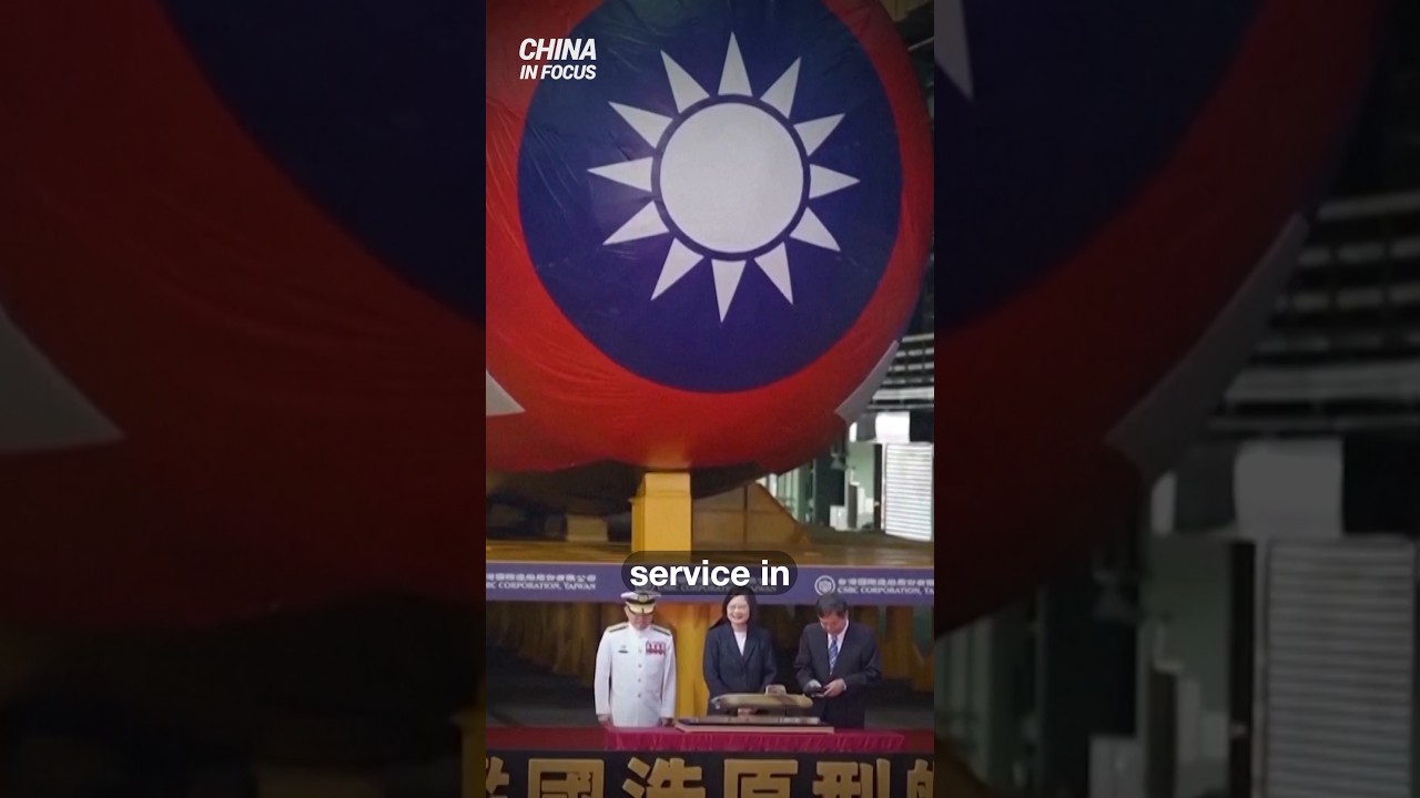 Taiwan Unveils First Homegrown Submarine