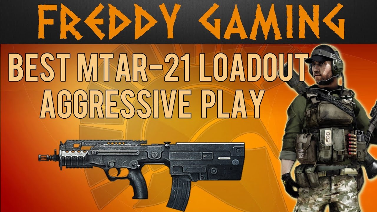 BF3 Mtar-21 Best Agressive Carbine (Review My Loadout)