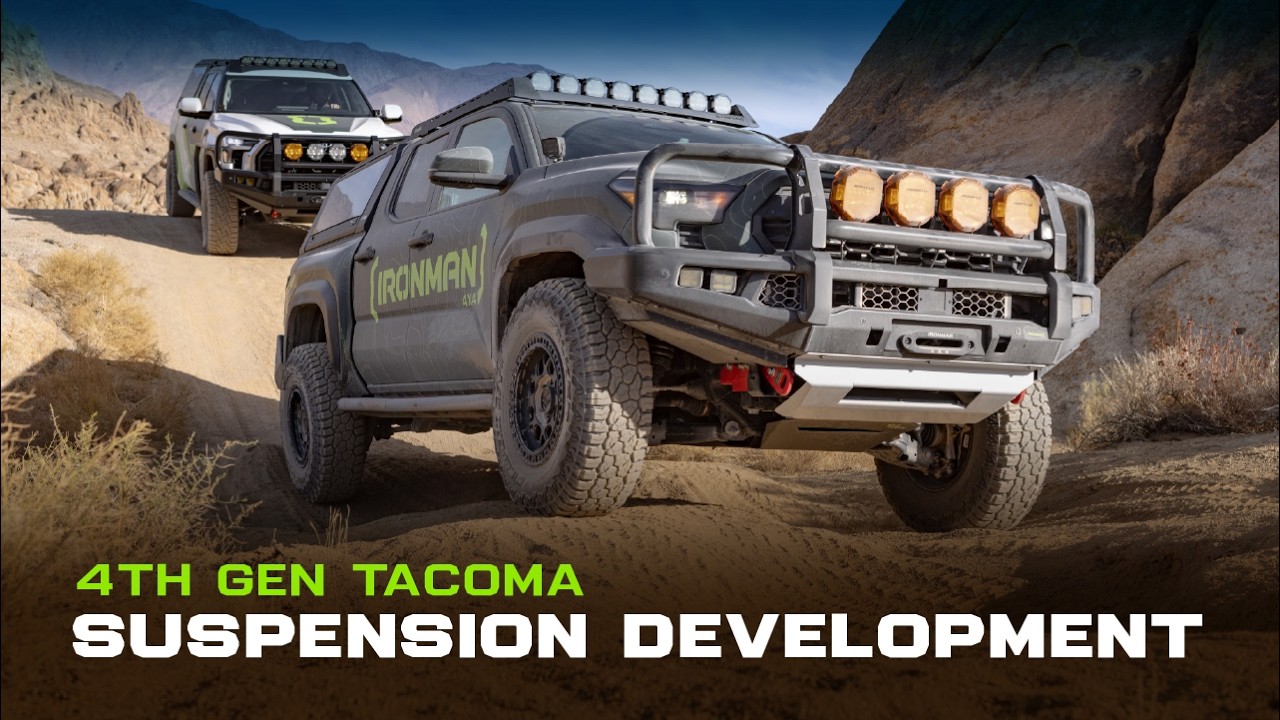 Suspension Development for the 4th Gen Tacoma | Ironman 4X4 America
