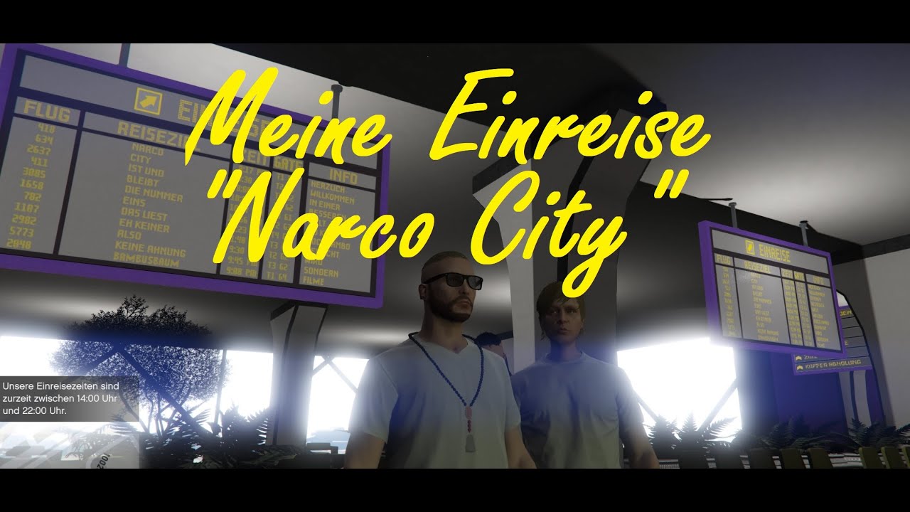 Jonny Silberberg - Meine Einreise auf #NarcoCity - GTA RP vom Feinsten.