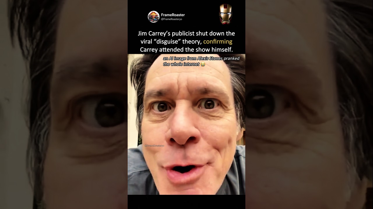 Viral Jim Carrey &ldquo;Disguise&rdquo; Theory Finally Debunked #jimcarrey #clone