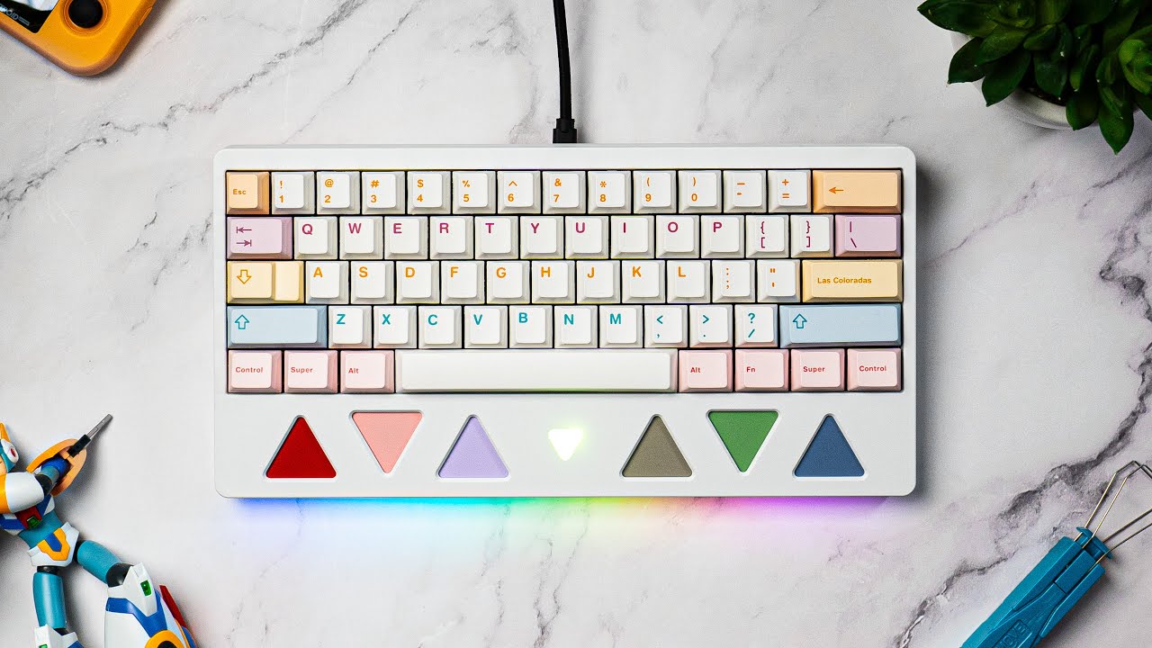 Trigon60: A One of A Kind Keyboard Design