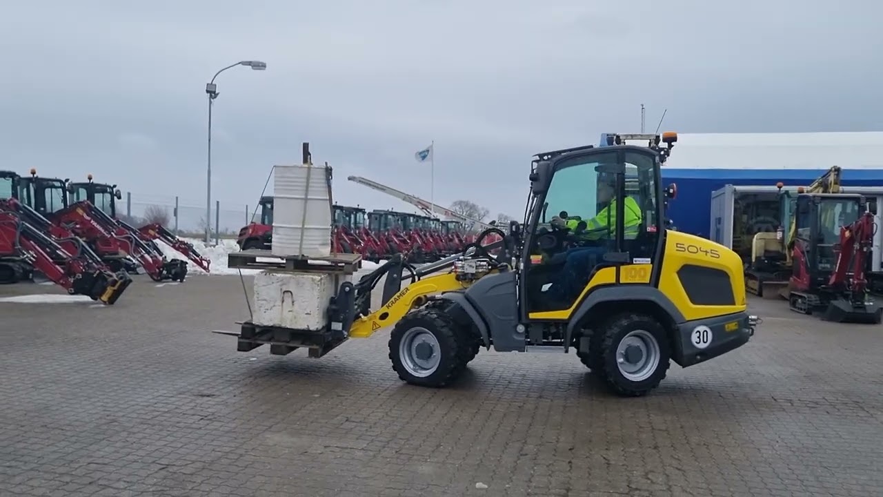 Kramer 5045, vikt på gafflar ca; 1700kg - Wiklund Trading AB - SWEDEN
