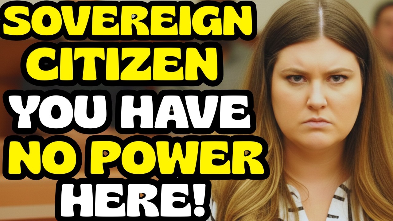 Judge SHOCKS Sovereign CITIZEN: “That’s Not How the Law Works!” — Courtroom ERUPTS!