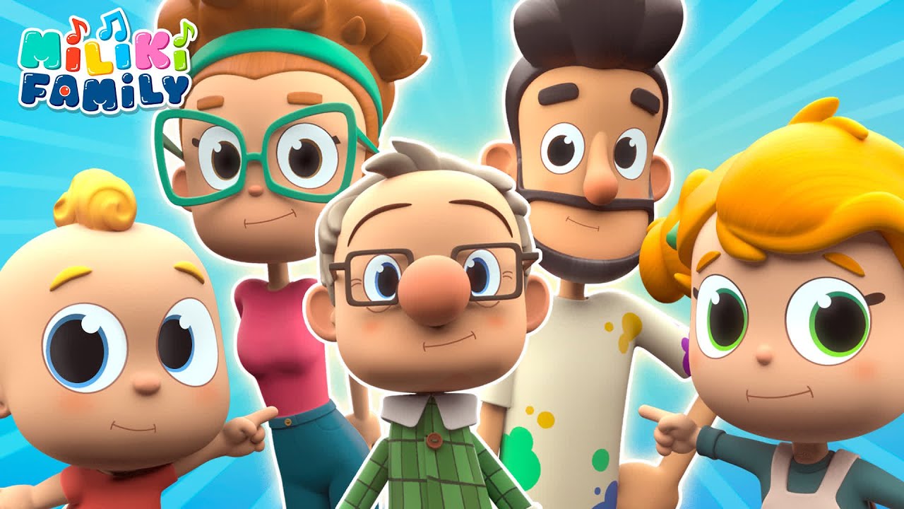 &iexcl;Beb&eacute; Miliki canta LA FAMILIA UNIDA! Buenos h&aacute;bitos para ni&ntilde;os | Miliki Family Canciones Infantiles
