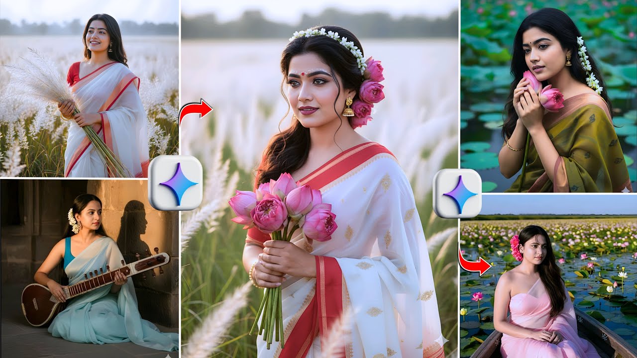 Trending Ai Retro Style Vintage Photo Editing Prompts | Google Gemini AI bengali style Photo Editing