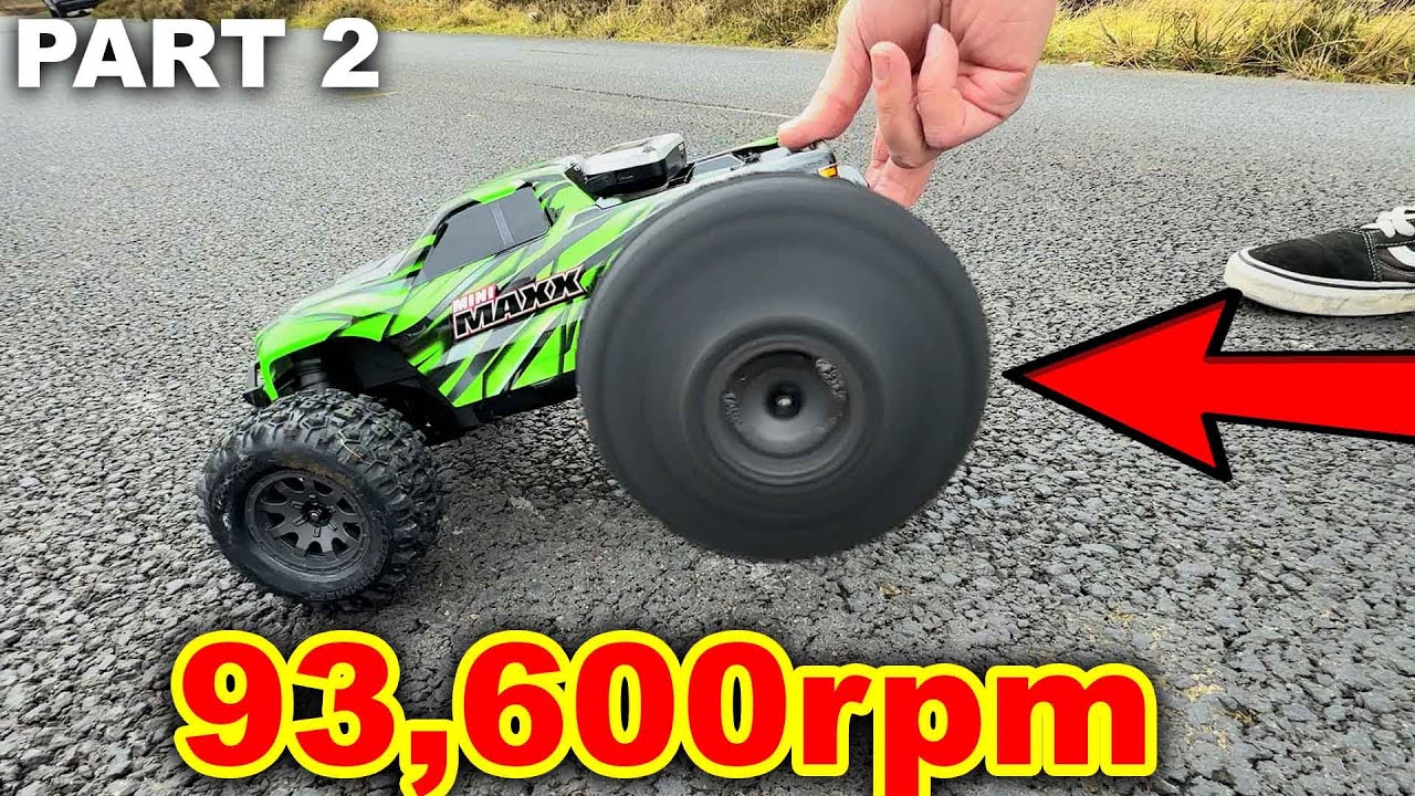 Mini-Maxx RC Car gets OverVolted