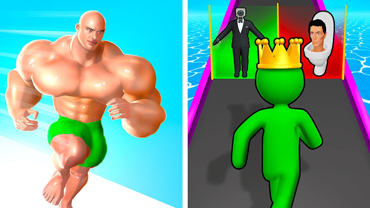 Muscle Rush vs Giant Rush💘💝💖Walkthrough Max Gameplay HF6466