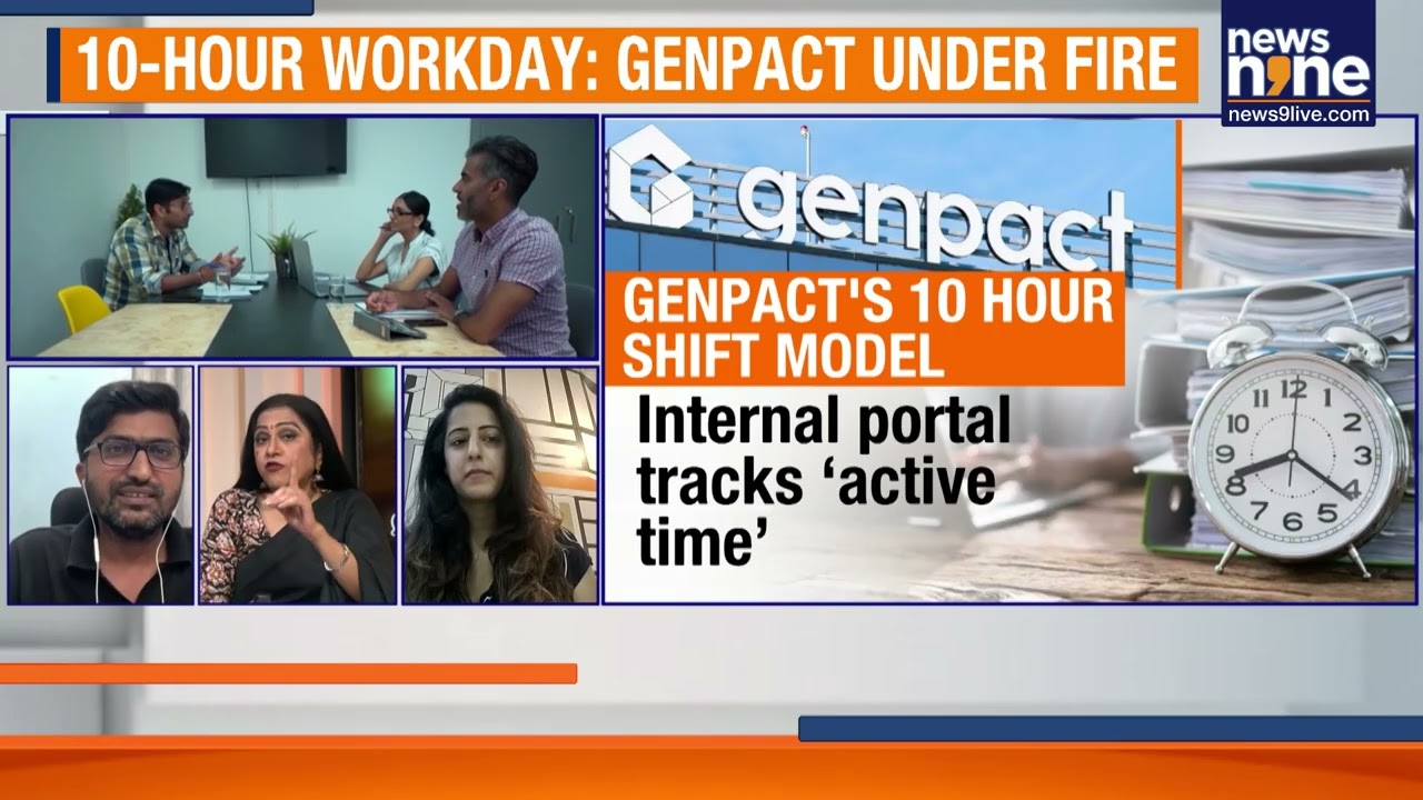 Genpact&rsquo;s 10-Hour Workday Sparks Uproar: Work life balance Vs Corporate Machinery