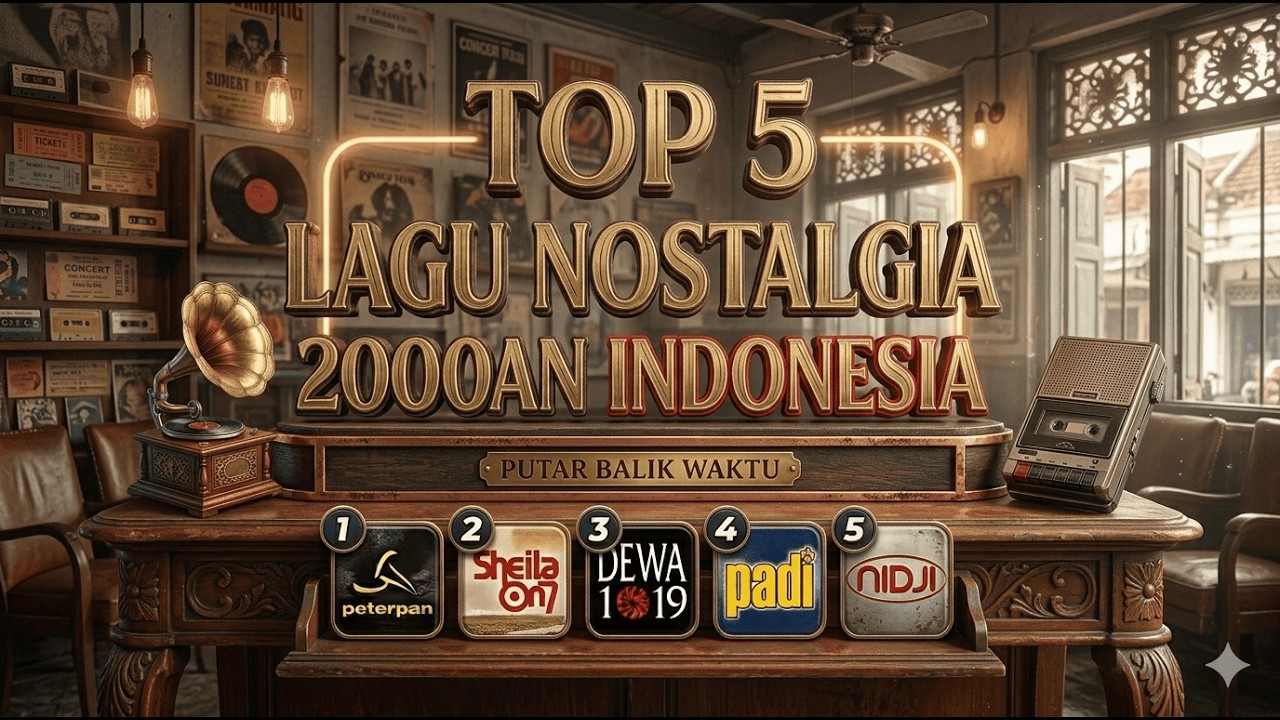TOP 5 LAGU NOSTALGIA TAHUN 2000an