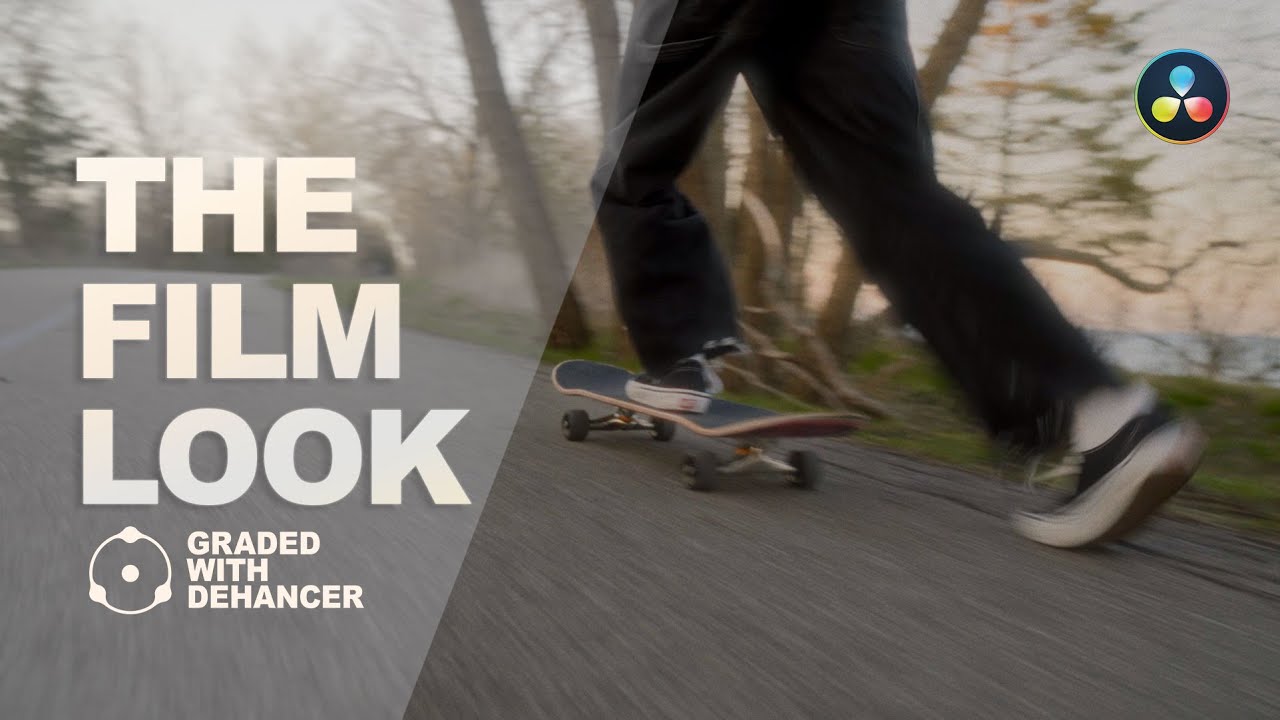 Get the FILM LOOK... DEHANCER REVIEW - DaVinci Resolve | Sony A6400