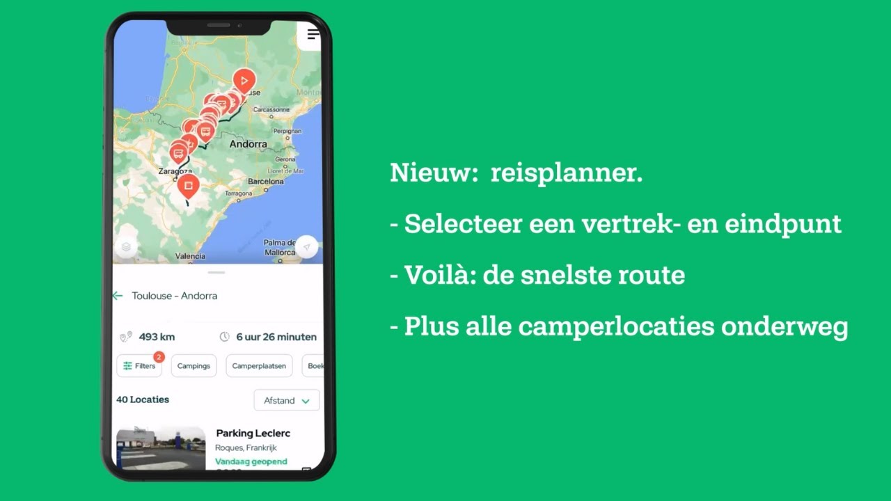 Met de nieuwe reisplanner op vakantie! | Campercontact