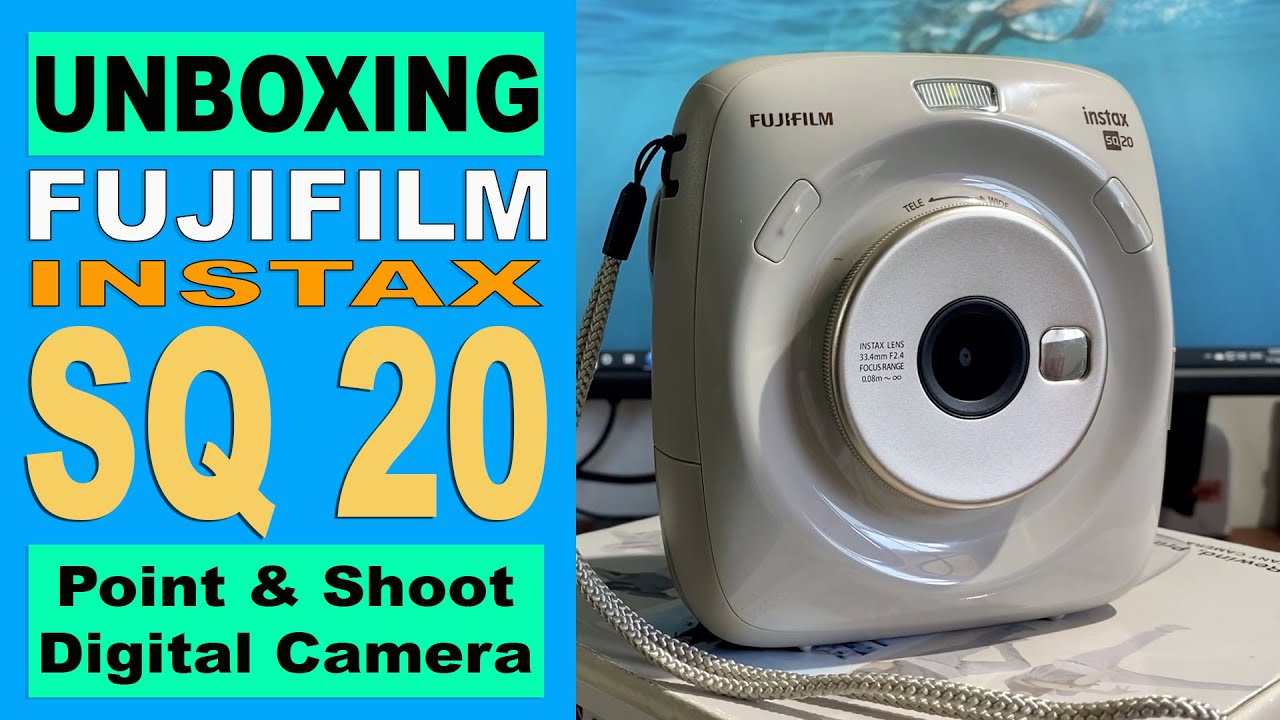 Fujifilm Instax SQ20 Unboxing and Hands on Review Nov 2020