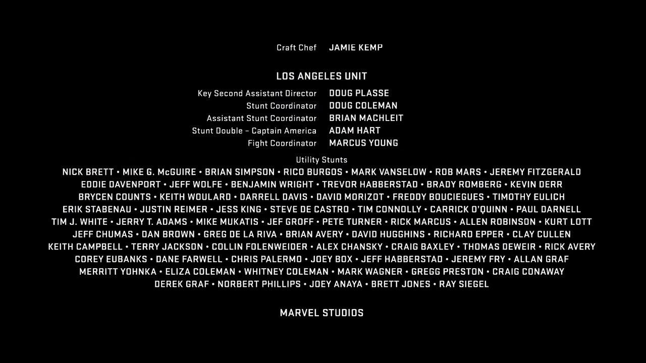 Captain America The First Avenger END CREDITS reversed