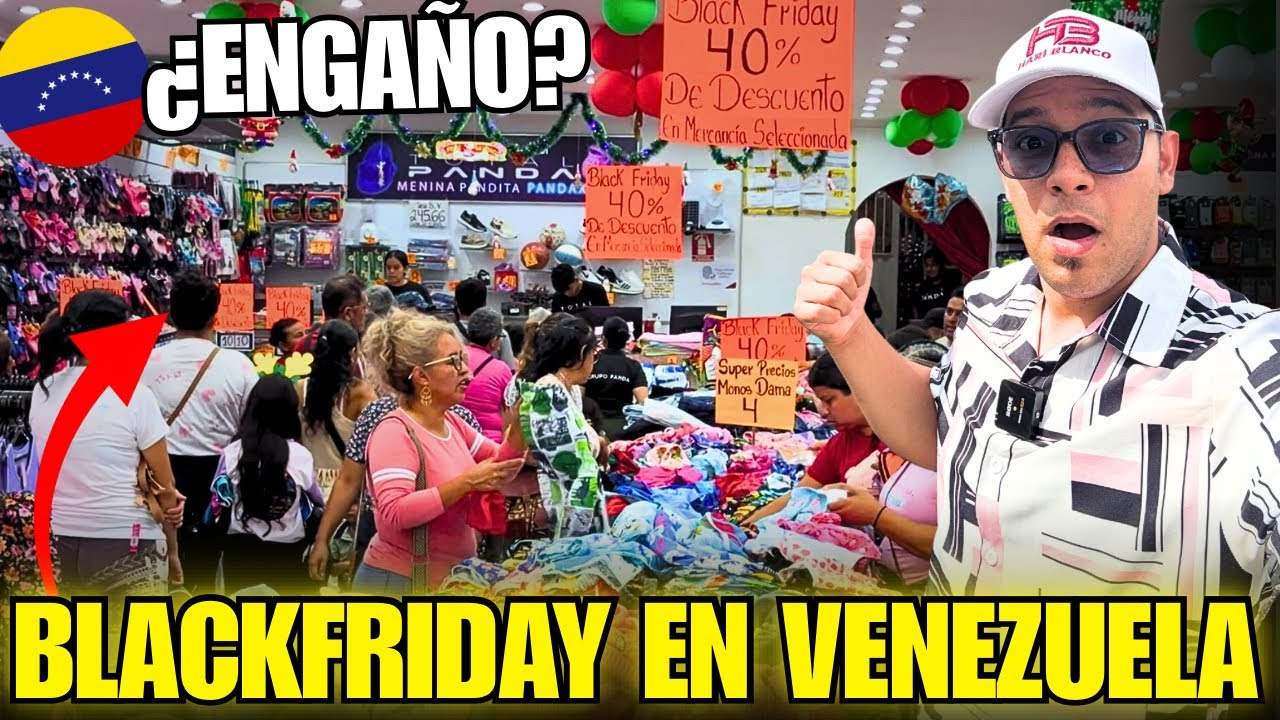 Así de SORPRENDENTE estuvo EL VIERNES NEGRO en las Calles De Venezuela 🇻🇪😱