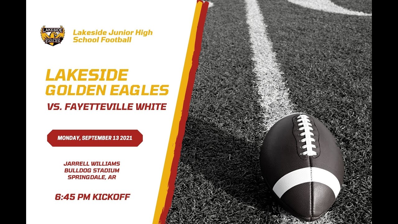 Lakeside Junior High School Football vs. Fayetteville White