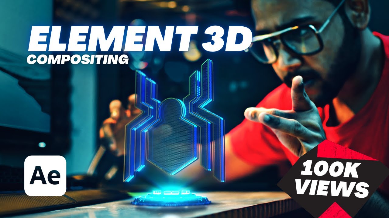 Element 3d After Effects | For Compositing | Ep - 02  @Video Copilot