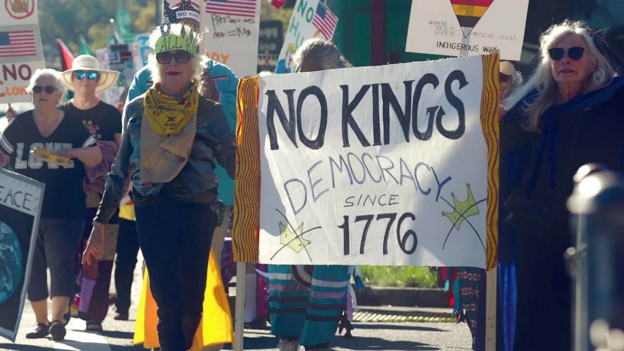 HUGE Turnout for Willits' NO KINGS 2 Protest  |  10.18.25