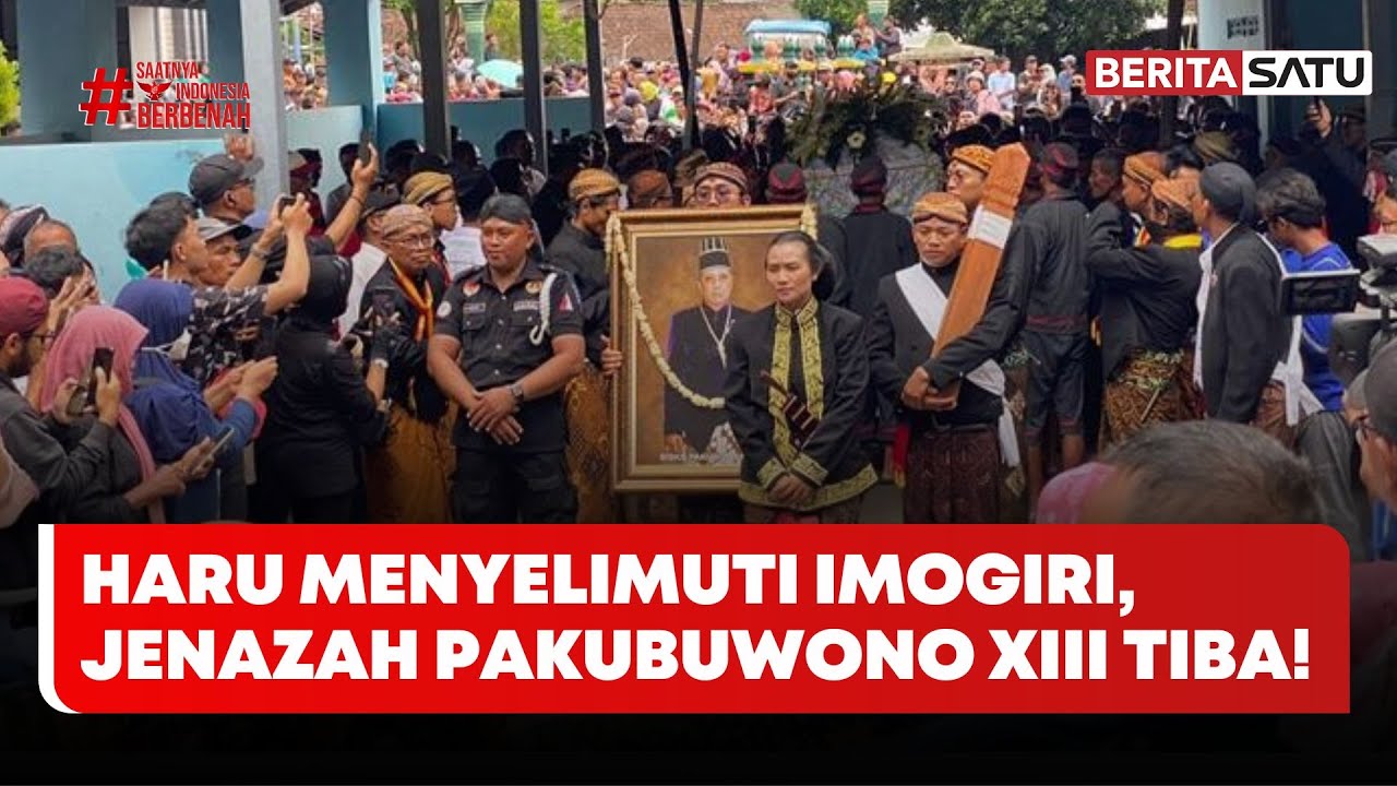 Jenazah Pakubuwono XIII Tiba di Petilasan Imogiri #beritasatu