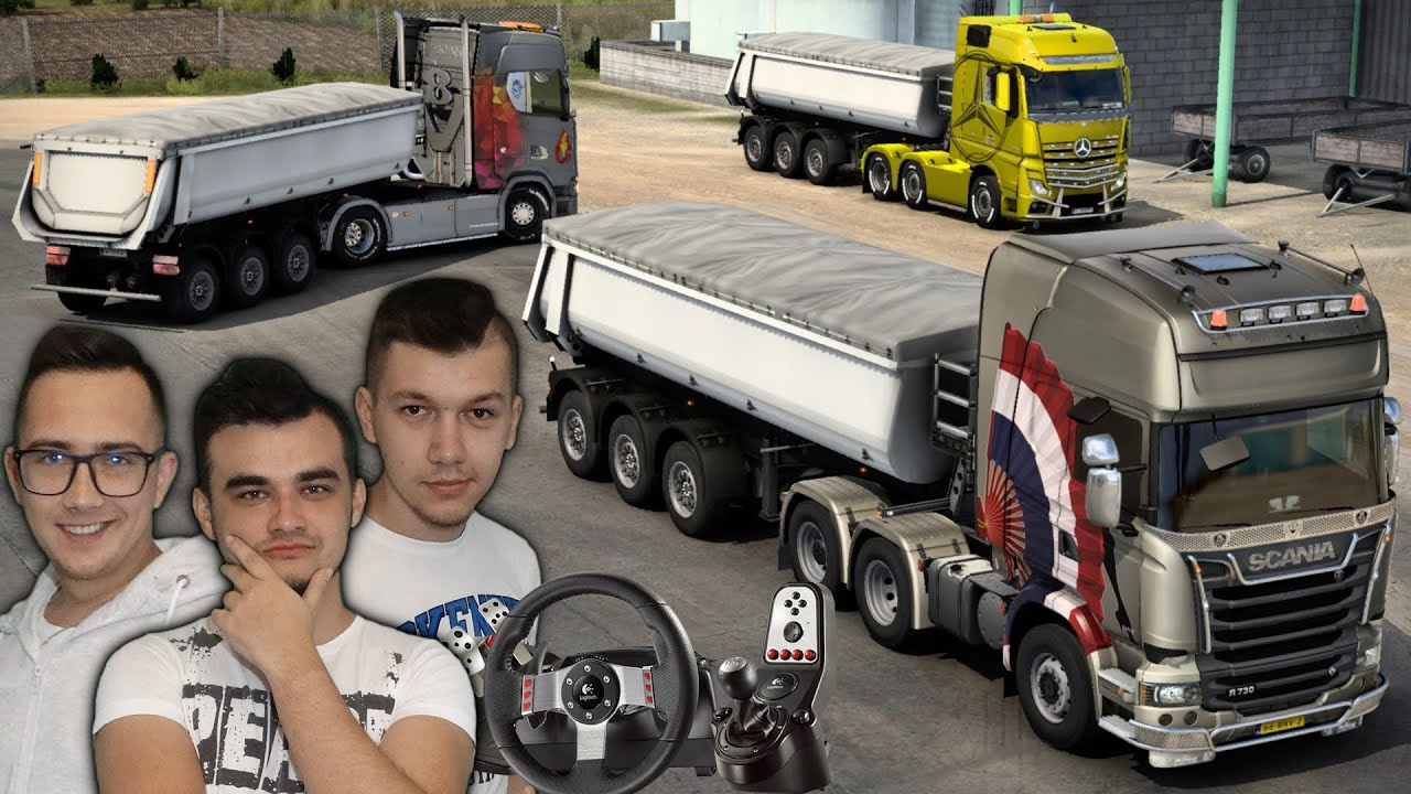 yyy Widzisz Mnie !? Wypadek & CB Radio 😱 ETS 2 MP [KONWÓJ] 🔥 MafiaSolecTeam [MST]