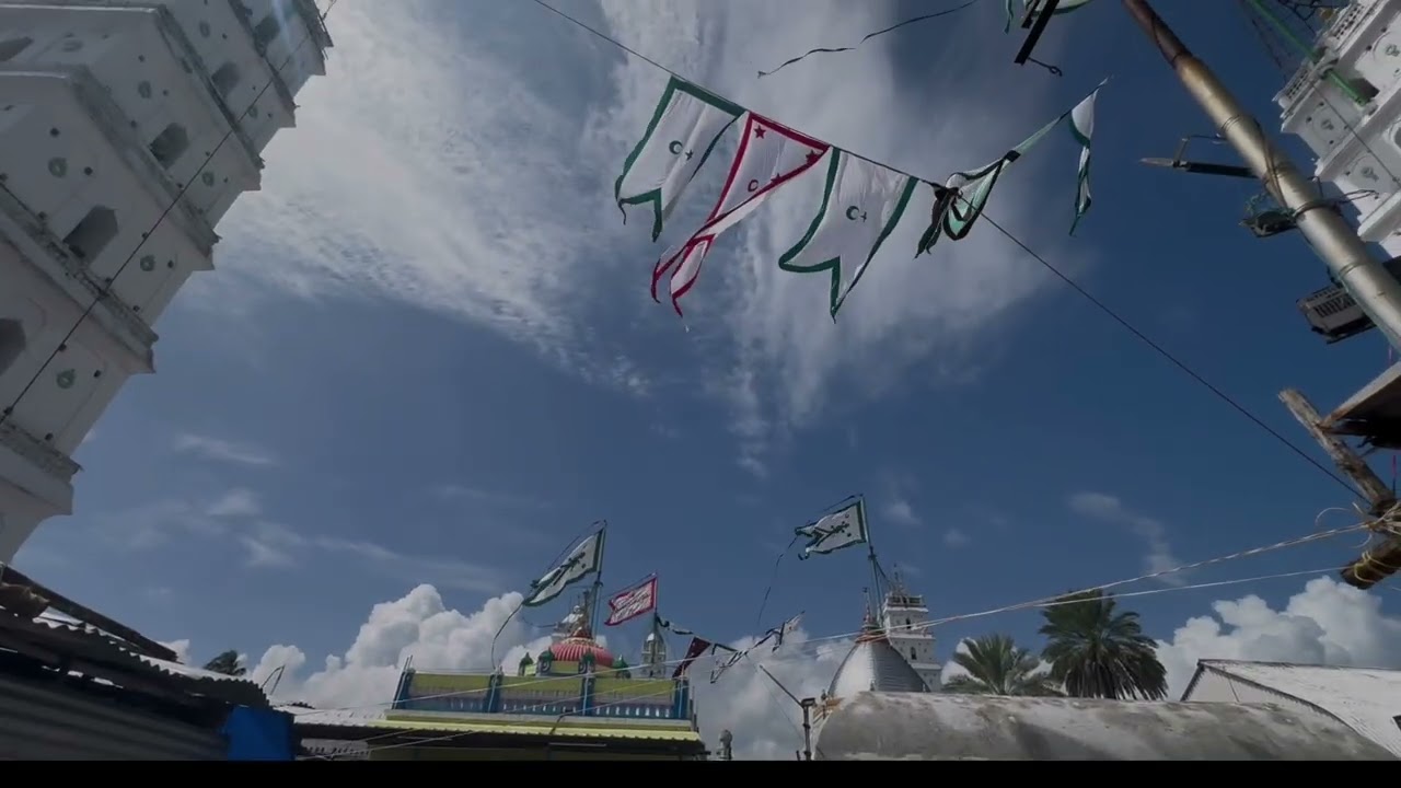 Nagore dargah 469th uroos Mubarak                THE HOLY  5 MANARA FLAG 