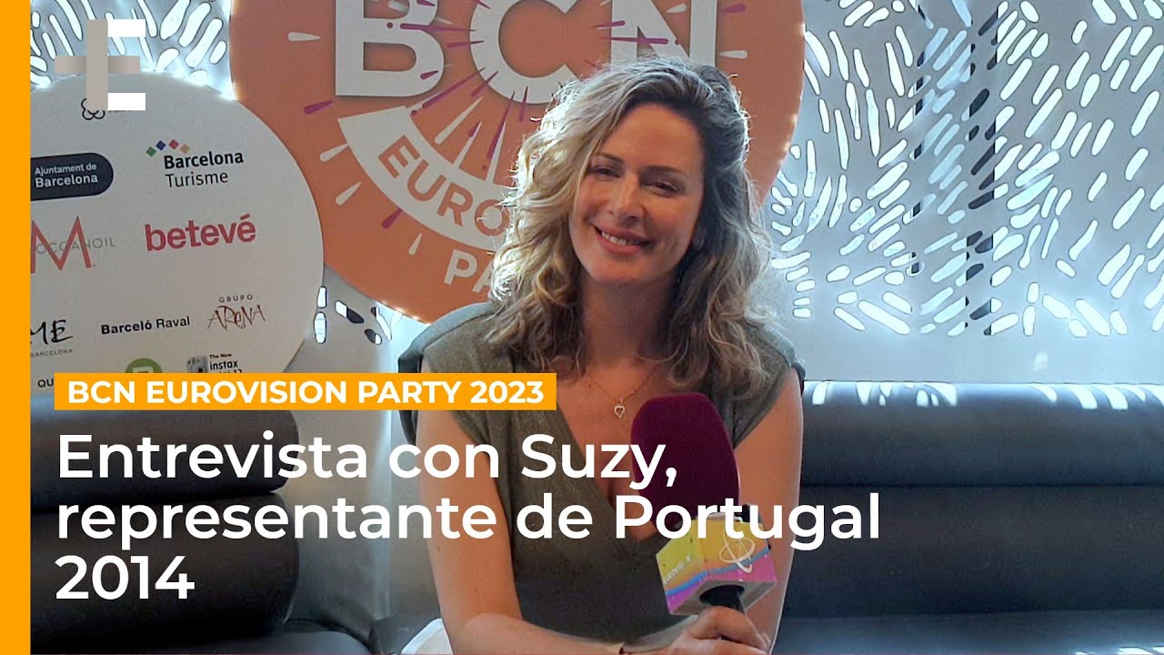 Entrevista con Suzy (Representante de Portugal en Eurovisión 2014) - Barcelona Eurovision Party 2023