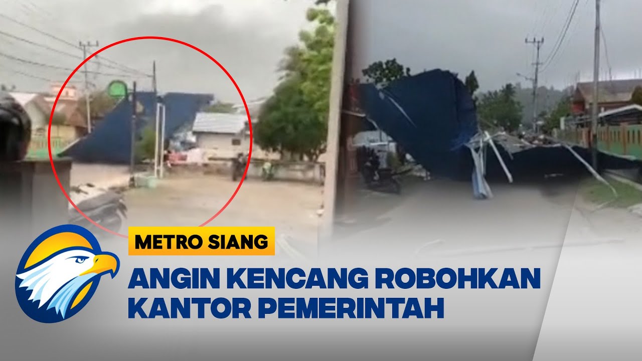 Angin Kencang Terjang Kota Majene - [Metro Siang]