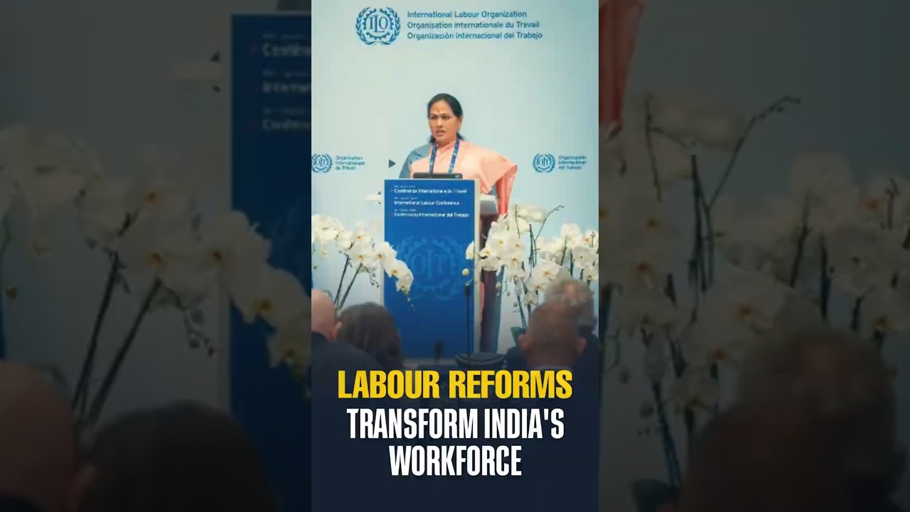 Labour Reforms Transform India's Workforce #WorkersWelfare