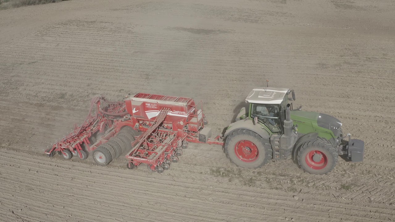 Fendt 1050 VarioGrip + Strip Till Czajkowski ST 300