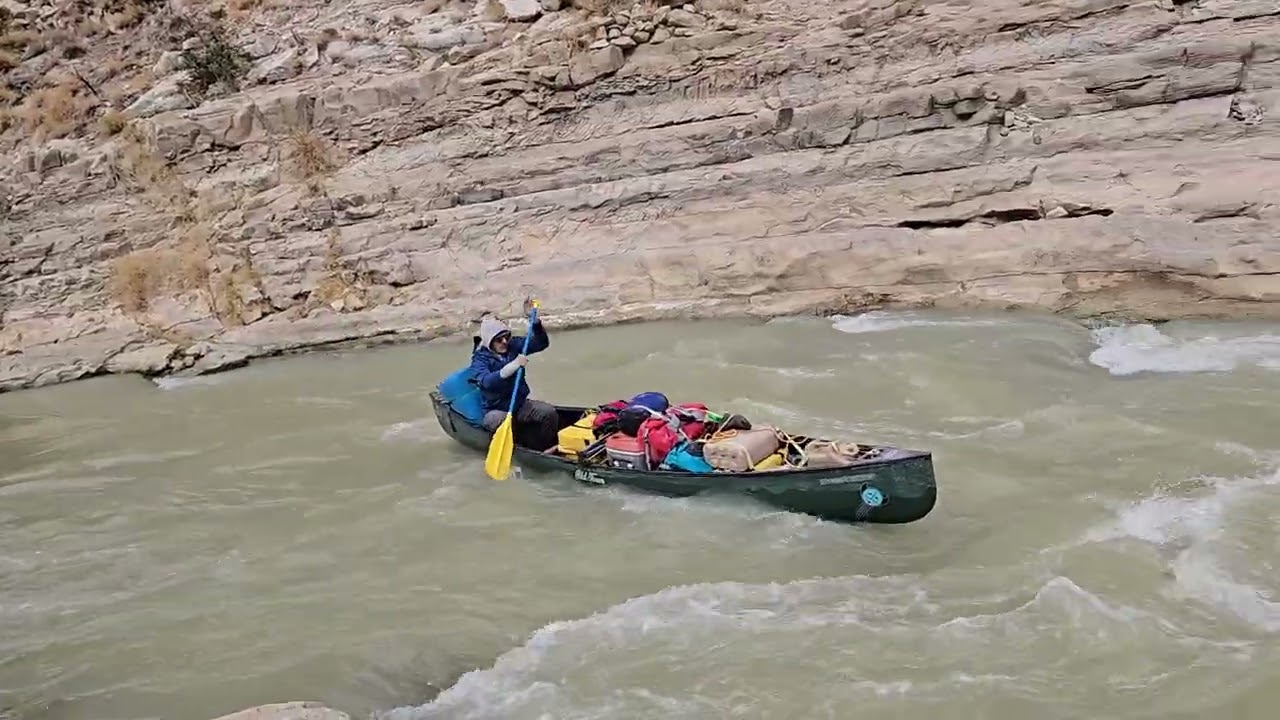 Roddy rides Rodeo Rapid, Lower Canyons of the Rio Grande, 2026