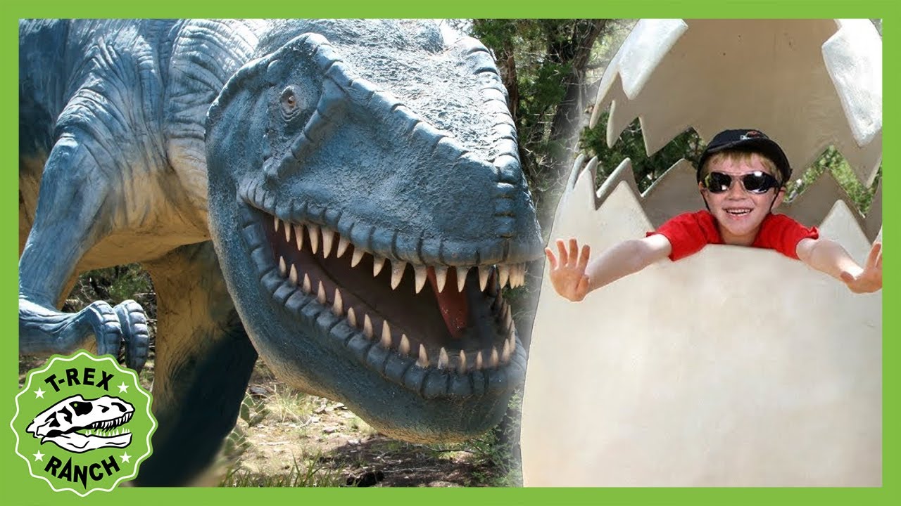 T-Rex Ranch Dinosaur Dinosaur World Adventures! | Jurassic Videos for Kids