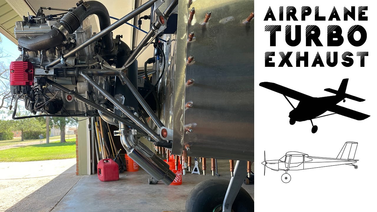 Custom Built Turbo Airplane Exhaust EP36