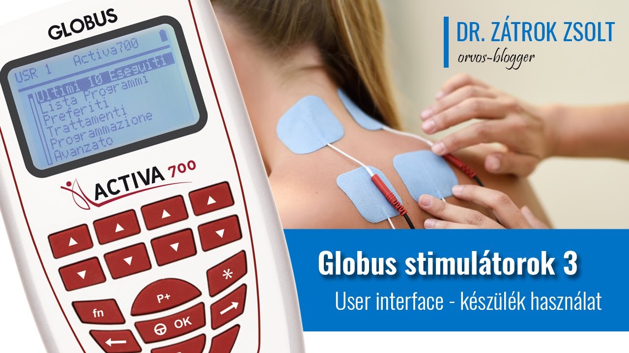 Globus stimulátorok 3 - user inferface és készülék használat