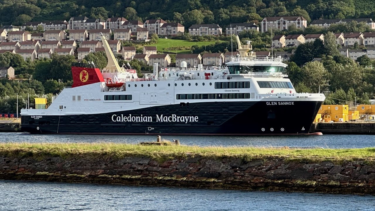 A Tour of MV Glen Sannox On Her First Official Sailing