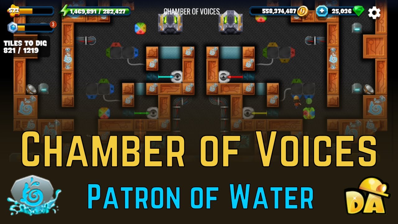 Chamber of Voices - #7 Patron of Water - Diggy's Adventure
