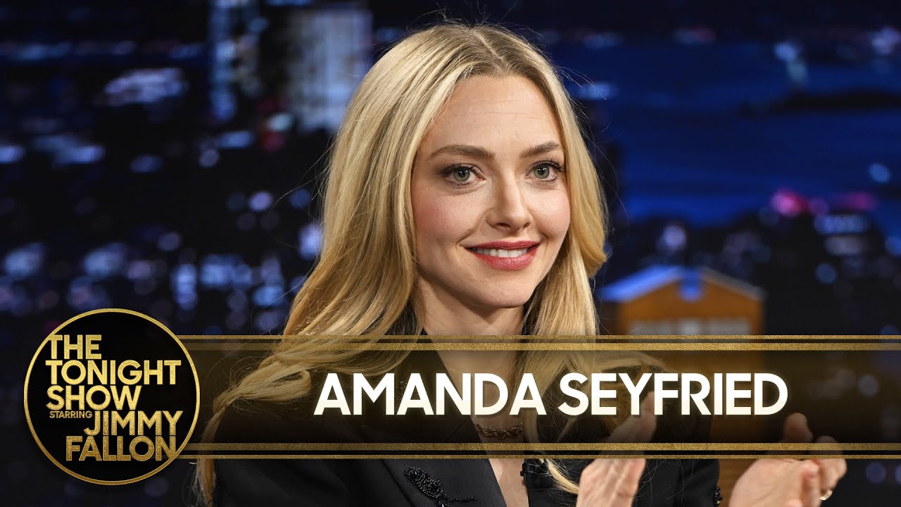 Amanda Seyfried Covers Joni Mitchell’s “California” on the Dulcimer | The Tonight Show
