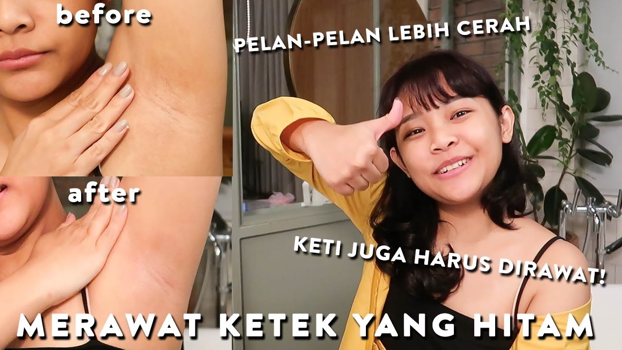 MERAWAT KETIAK BIAR GAK BAU DAN GAK HITAM PEKAT WKWK + CARA CUKUR | RIRIEPRAMS