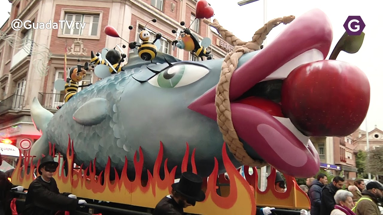 Guadalajara despide su Carnaval con el Entierro de la Sardina. GuadaTV