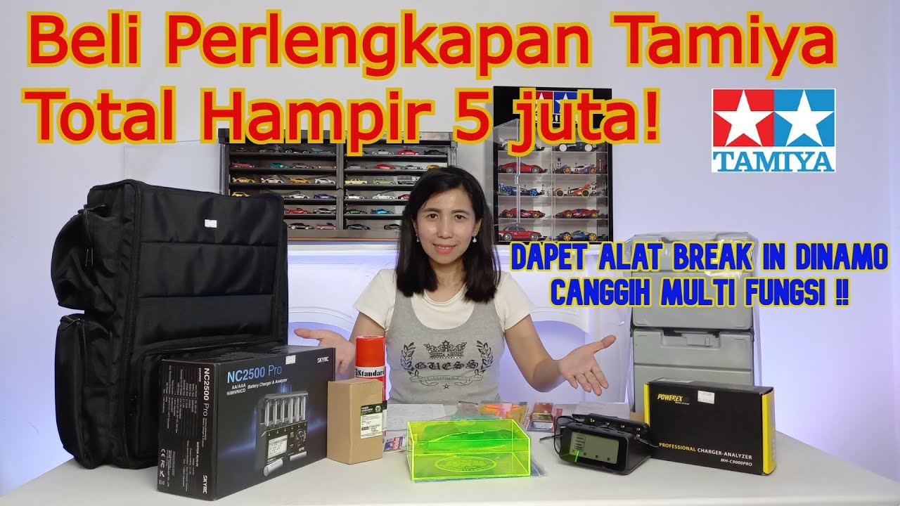 Beli Perlengkapan Tamiya Mini 4WD - TOTAL HAMPIR 5 JUTA!!