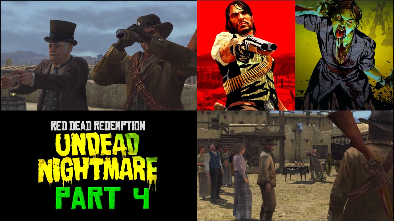 Red Dead Redemption 1 - Undead Nightmare - PS4 - Platinum Walkthrough - Cure & Ails - Part 4