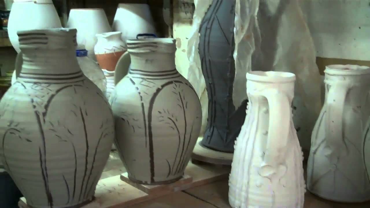 Doug Fitch Slipware Potter with Adam Field 5th April 2012
