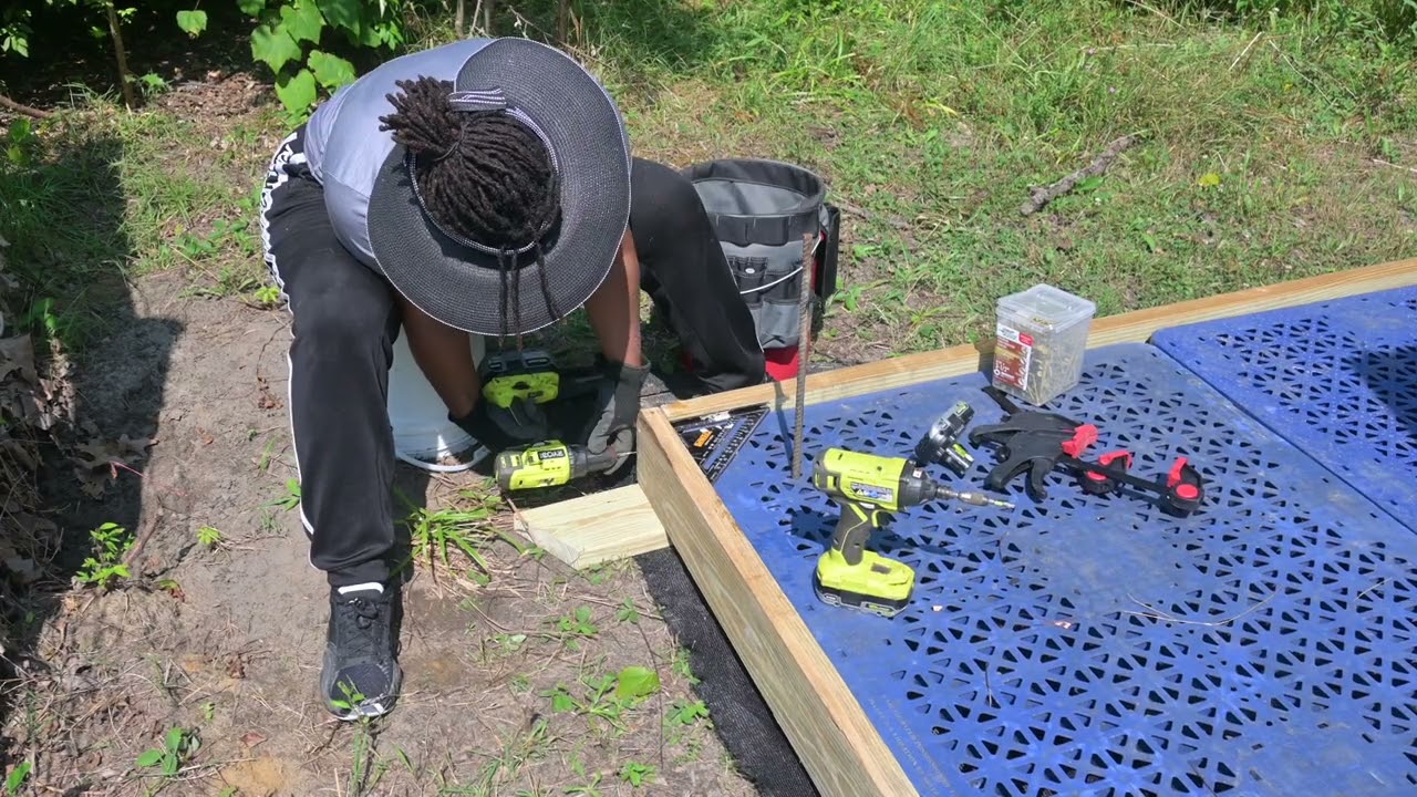 Building the Dome Base with Pallets-Part 5