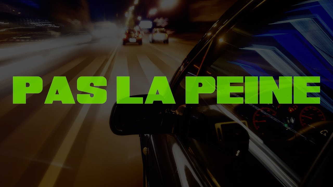 Pazzo - Pas la peine (Lyrics Video)