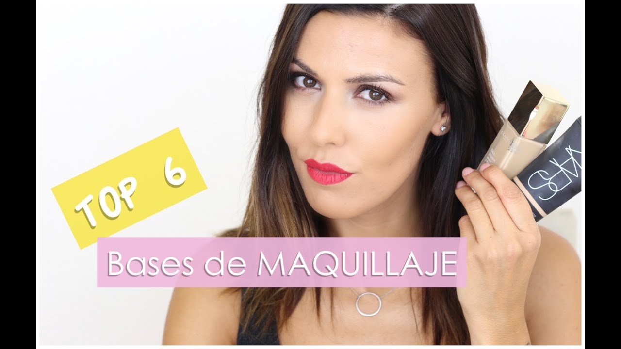 TOP 6 bases de maquillaje