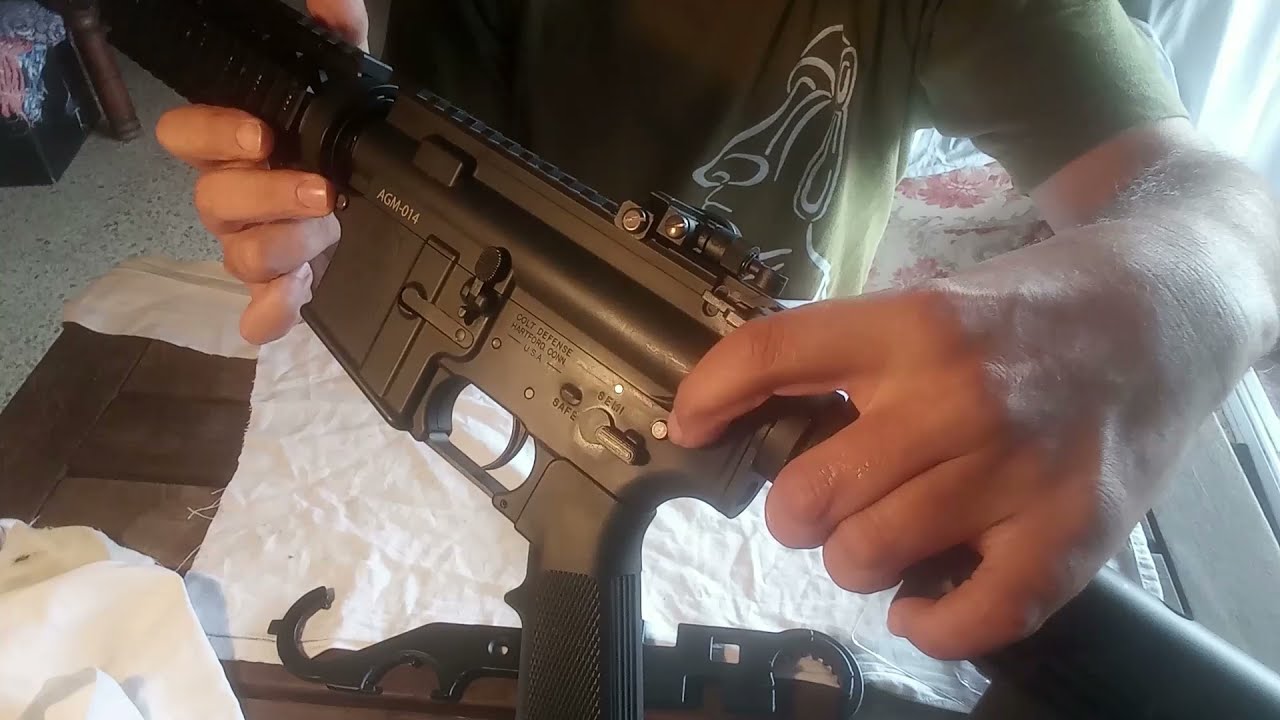 Desmontar tubo culata m4a1 mws gbb tokio marui
