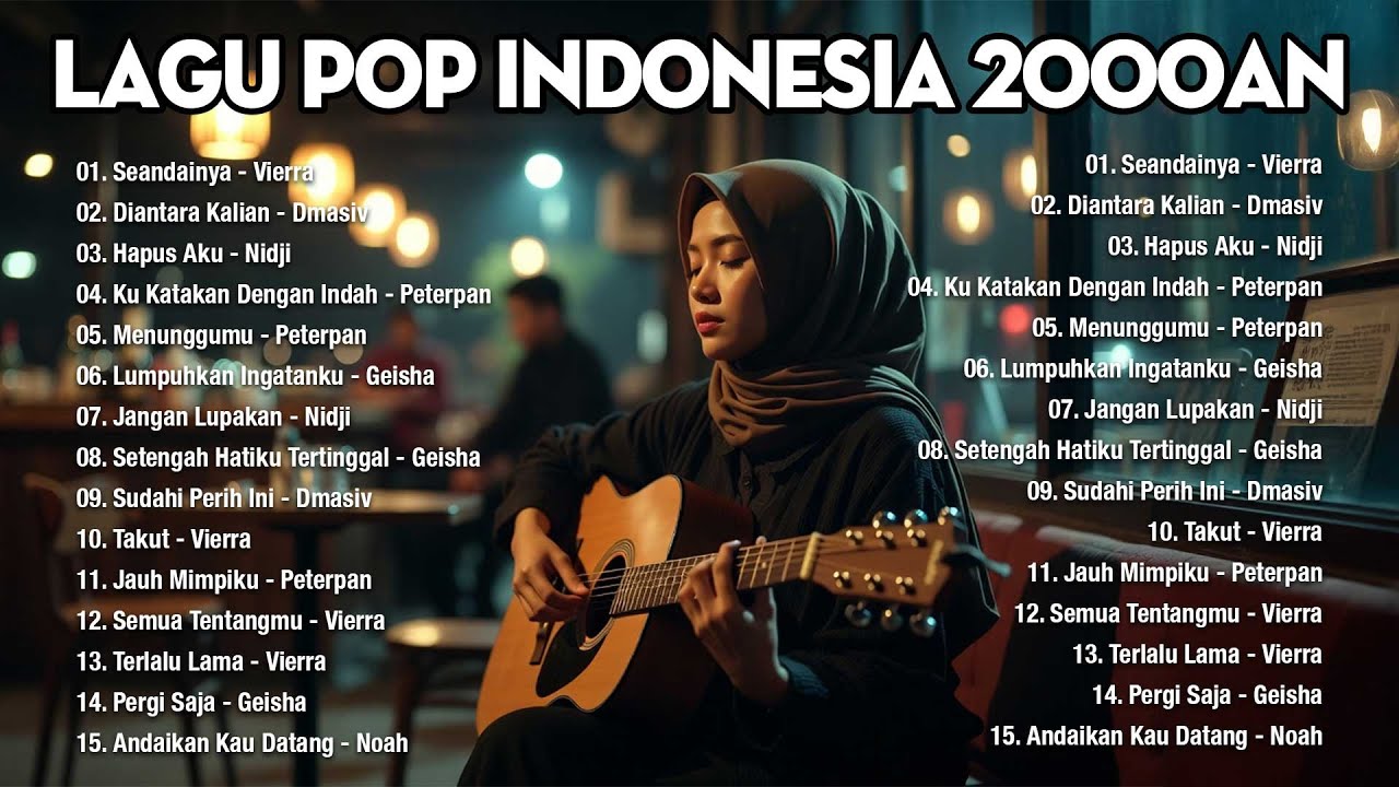 Lagu Pop Indonesia 2000-an | Akustik Cafe Hits Band Nostalgia Sepanjang Masa | Petikan Senja