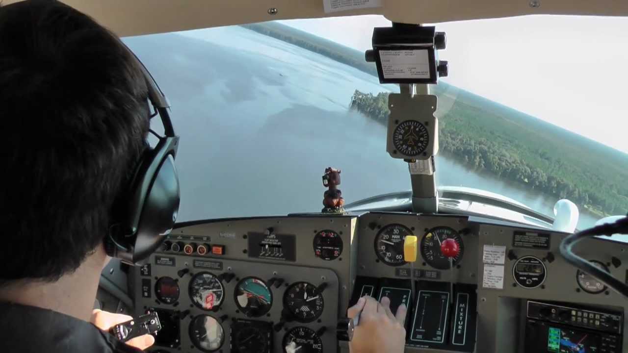 Flying a 1953 De-Havilland DHC-2 Beaver amphibian floatplane in Florida