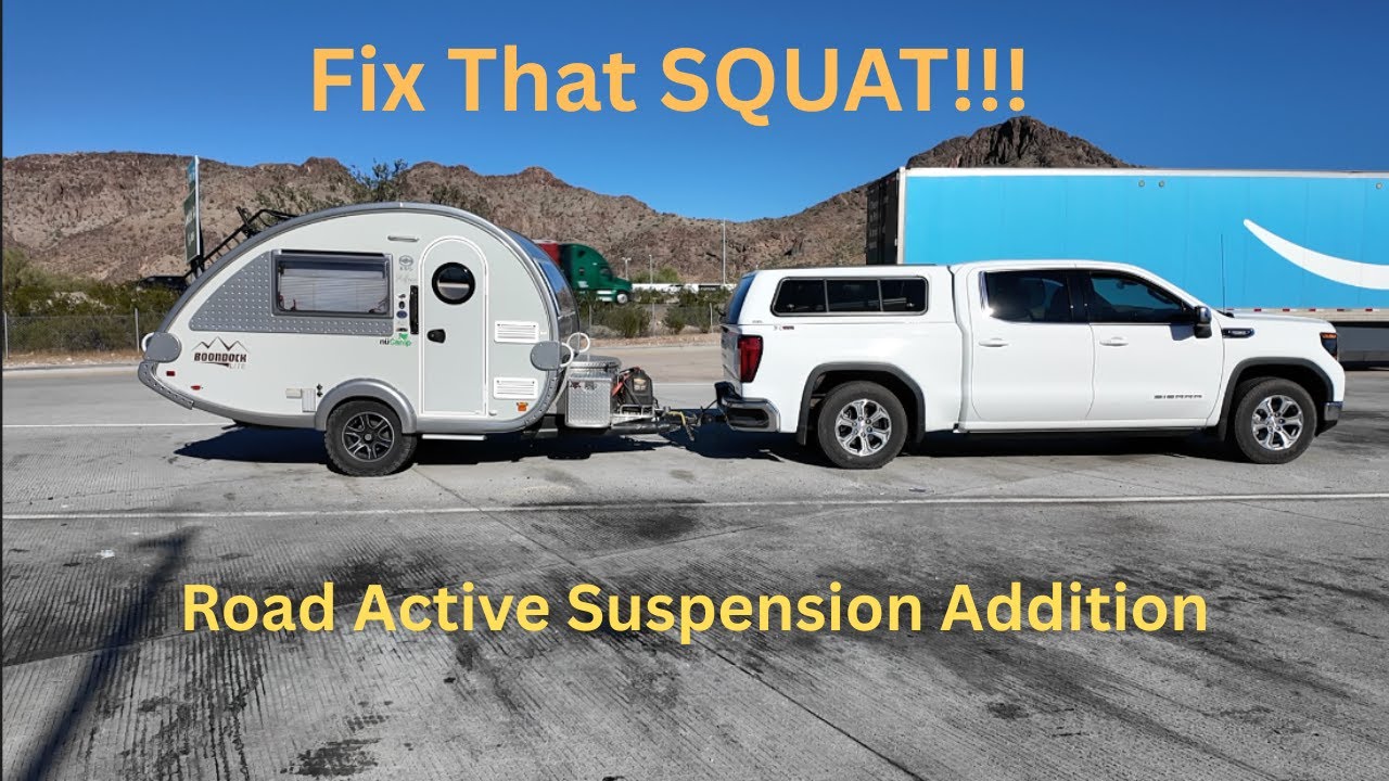 Road Active Suspension Upgrade/ Questions & Comments with My Viewers from Quartzsite!