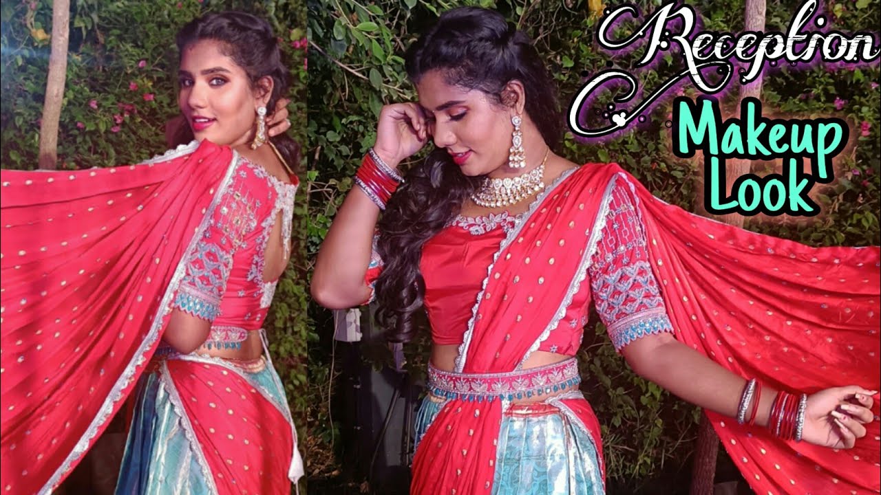 My Makeup Look On RAM & JAANU's Reception😍 || Kanmani beauty tips