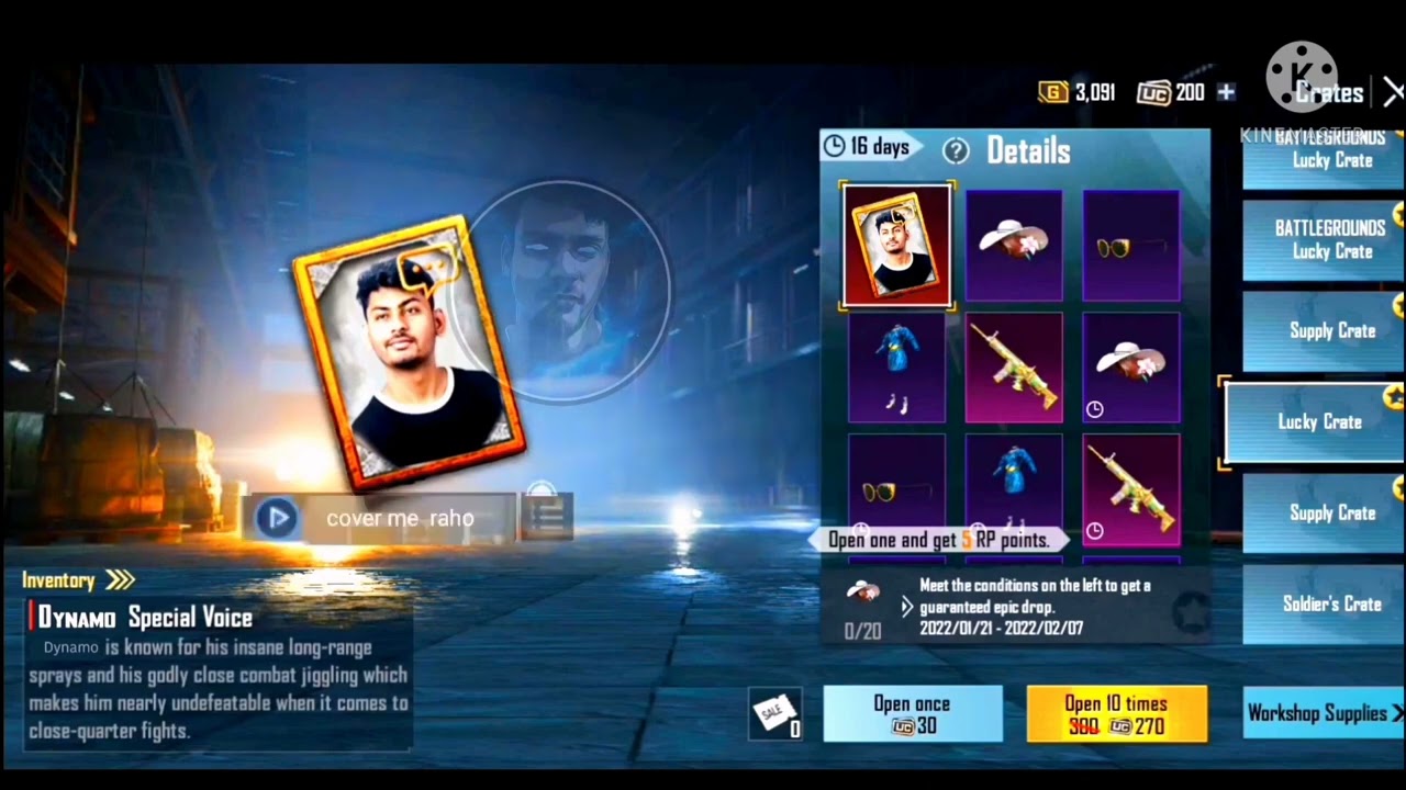 DYNAMO VOICE PACK@DYNAMO GAMING #dynamo #pubg #bgmi #voicepack  #hydraclan